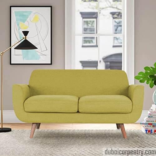 Yellow couch online for sale